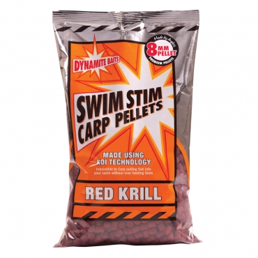 Dynamite Baits Swim Stim Red Krill Pellet 8 mm